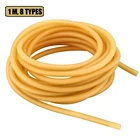 Рогатка из натурального латекса, резиновая эластичная, 1 м, катапульта, для охоты, кемпинга, стрельбы, катапульты