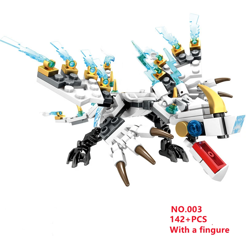 Ниндзя Дракон рыцарь мечника модель KAI Джей Зейн фигурки строительные блоки