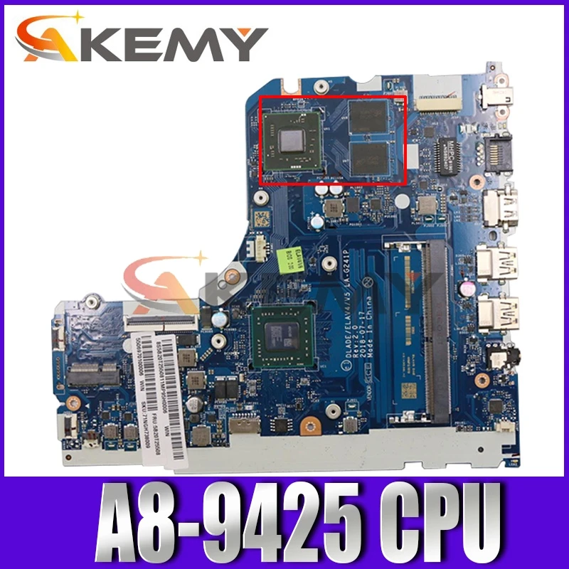 

5b20t25508 для lenovo ideapad 130-15ast V145-15AST Материнская плата ноутбука с amd LA-G241P 216-0889018 100% протестированная материнская плата