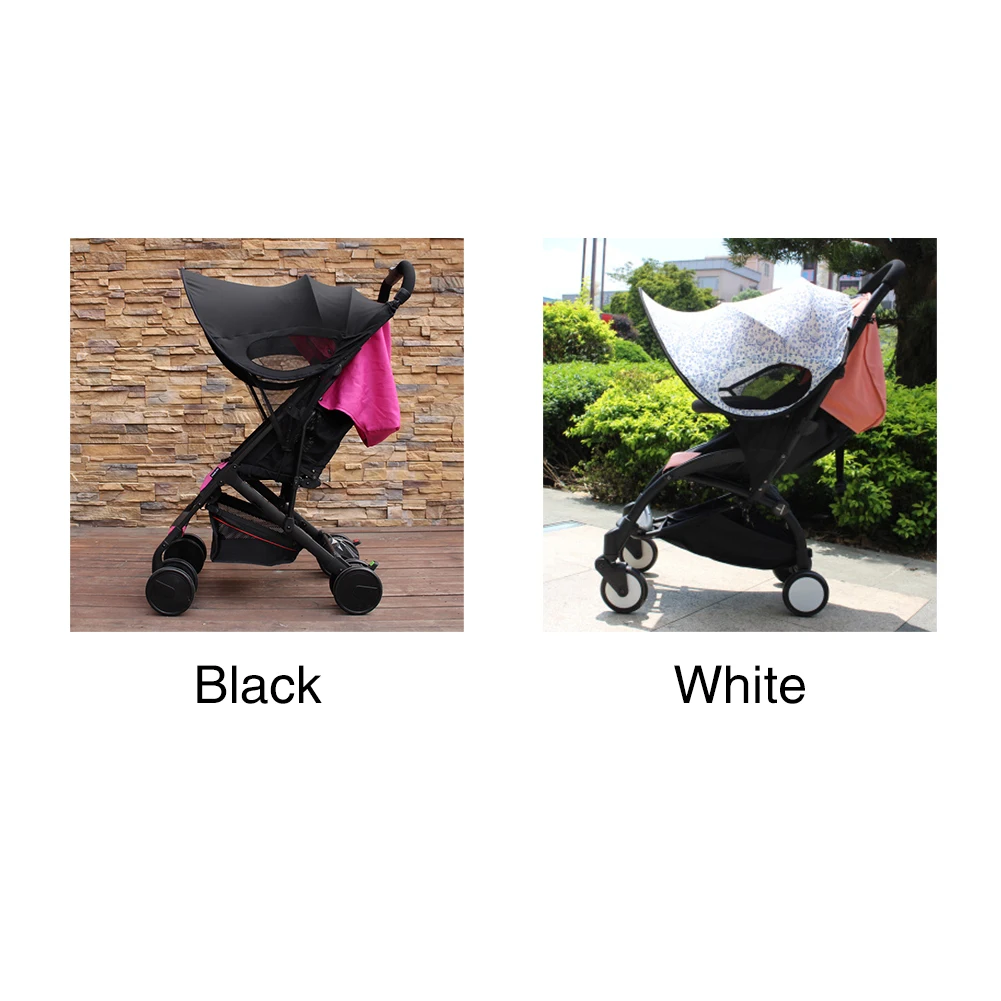 

UV Protection Easy Installation Accessories Cover Sun Shade Pushchair Cap Shield Universal Foldable For Baby Stroller Durable