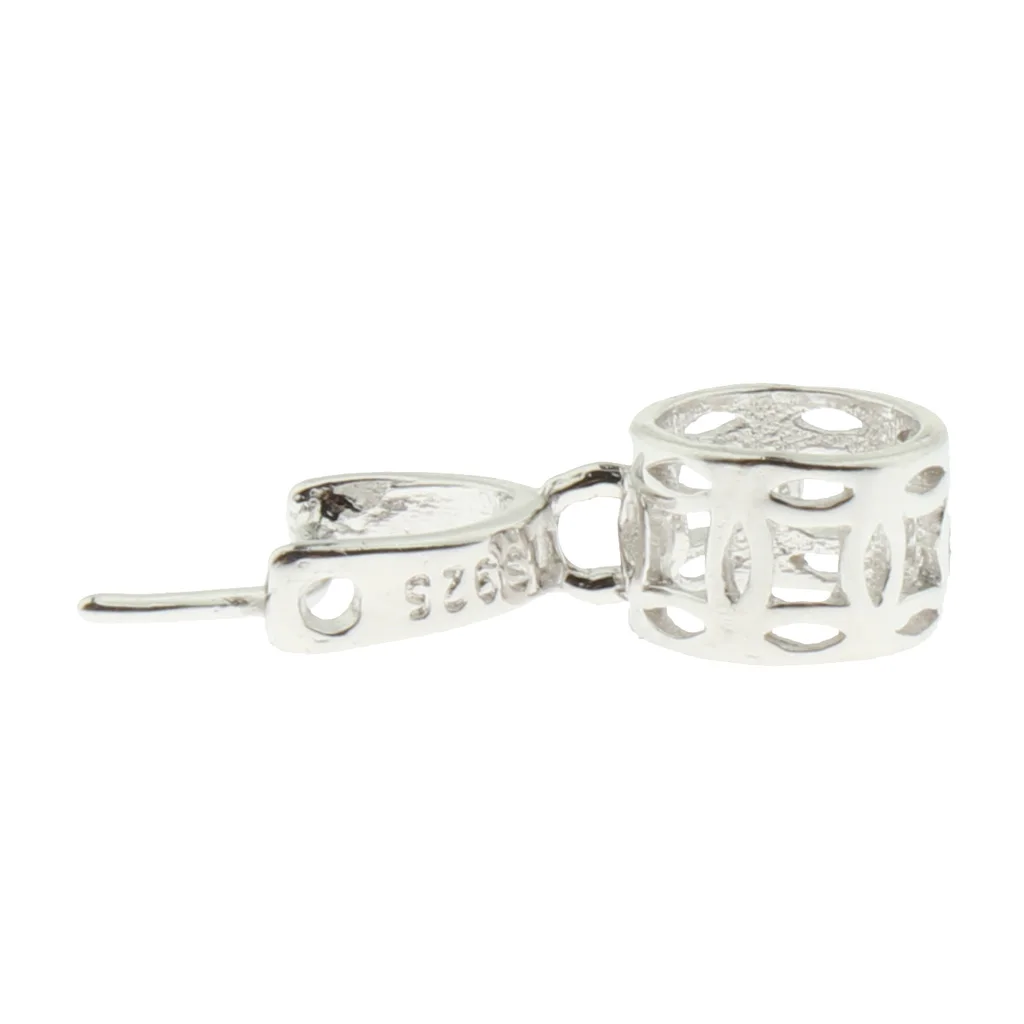 

Jewelry DIY Pinch Clasps Bail Bead Pendant Necklace Bangle Clasp Connectors