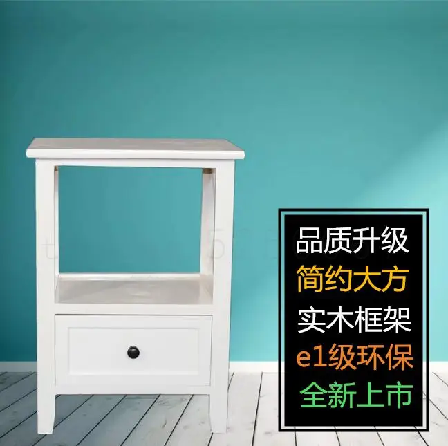 Простой Новый 40 см маленький прикроватный шкаф низкая современная мода шкафчик
