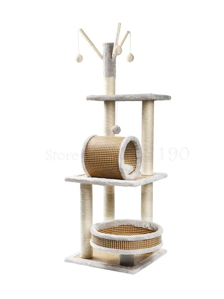 Рамка для скалолазания кошек гнездо дерево одного кота стойка царапин