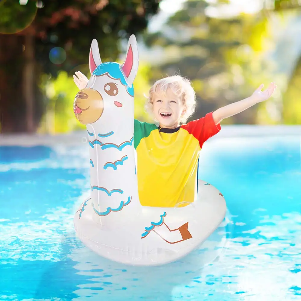Детские надувной для бассейна нарукавники плавания Альпака кольцо детей