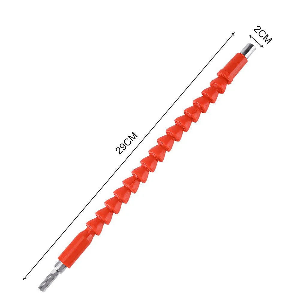 

Extension Screwdriver Link Flexible Shaft Hex shank1/4" Length 11.8" Metal