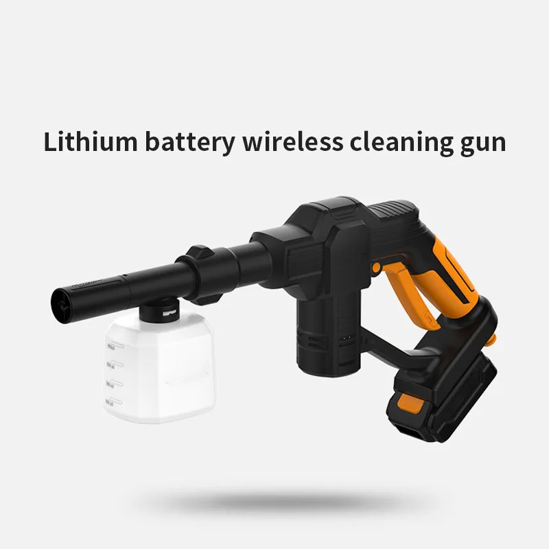 Купить Беспроводной мойщик высокого давления GUANXIN 20 в, Автоматический водяной пистолет, инструмент для очистки автомобиля, портативный ручной очи...