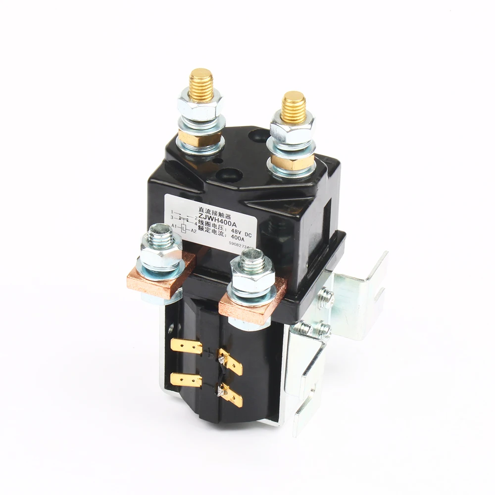 SW201 1NO+ 1NC 12V 24V 36V 48В 60В 72В 400A контактор постоянного тока ZJWH400A для регулировать Грузоподъемника рисунок wehicle автомобильный насос двигателя
