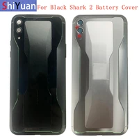 battery case cover rear door housing back case for xiaomi black shark 2 battery cover camera frame lens with logo