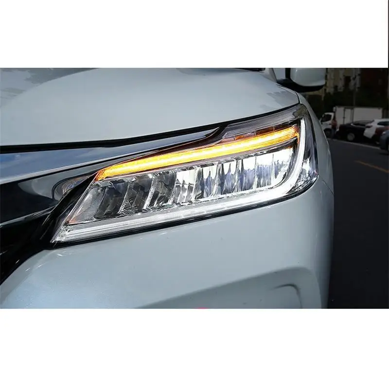 Сигнальные Автомобильные светодиодные Drl Cob дневные ходовые наружные фары передние противотуманные задние Автомобильные фары в сборе 16 17 для Honda Accord