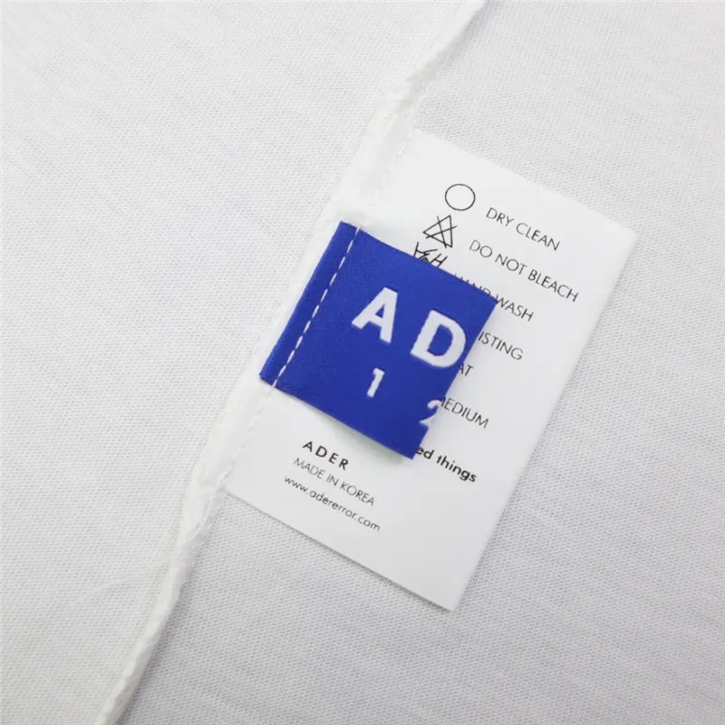 

ADER ERROR T-shirt Men Women 1:1 High Quality Adererror Snow Mountain Logo Tee Company Series ADER Tops Film Label