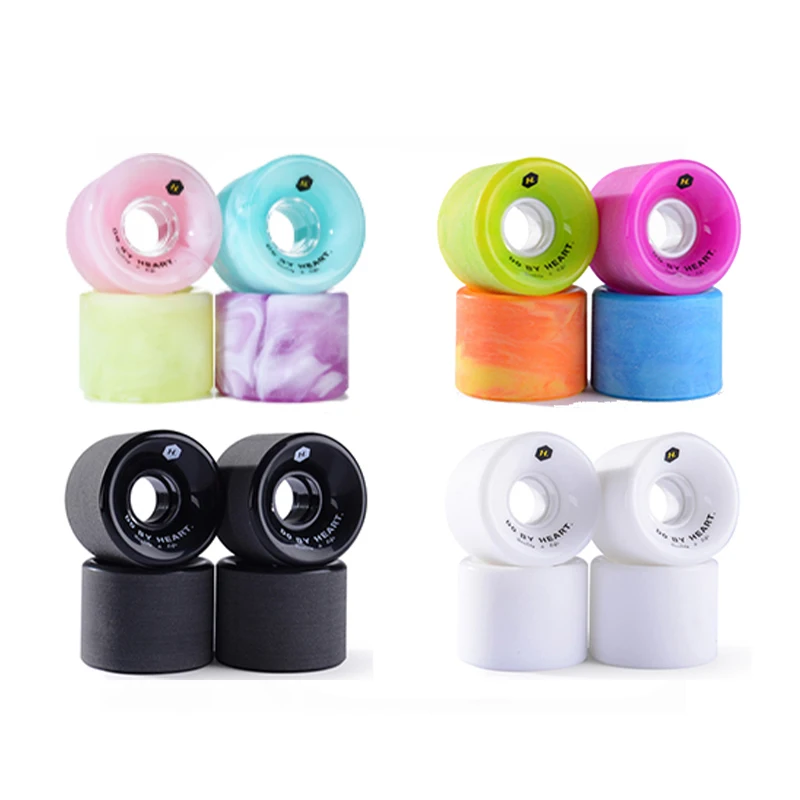 Двойной рокер скейтборд лонгборд колеса щетка уличное колесо дорожное 56*31 мм 78A