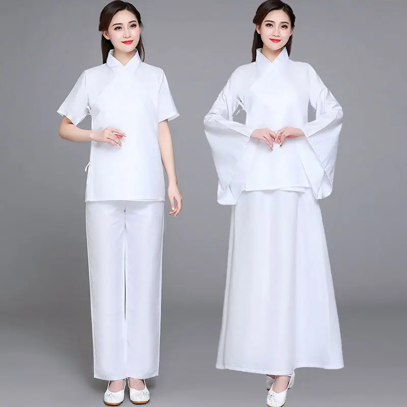 Женский традиционный костюм Hanfu китайская одежда нижнее белье пижамные
