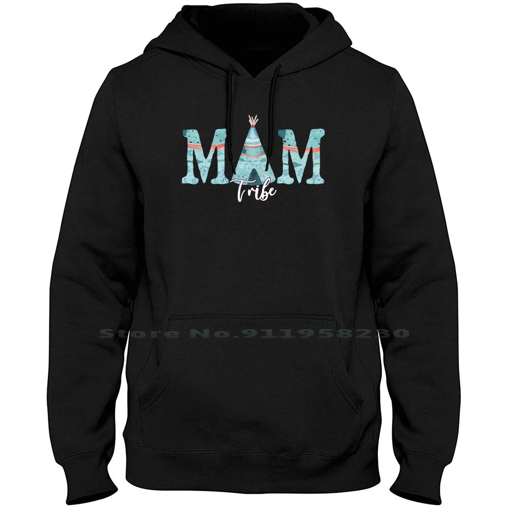 

Mom Tribe For Dark Men Women Hoodie Pullover Sweater 6XL Big Size Cotton Parody Tribe Mommy Joke Geek Dark Tri Mom Ark Om Ny My