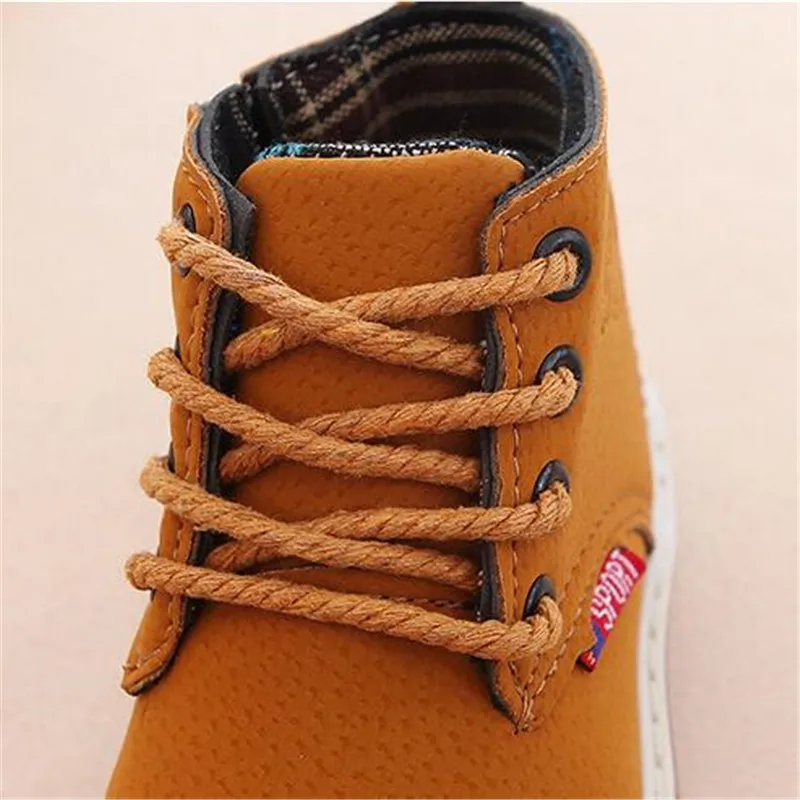 Осень зима 2020 Детские ботильоны Повседневная обувь для мальчиков Обувь На