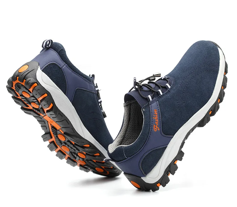 Мужские ботинки из натуральной кожи со стальным носком | Обувь