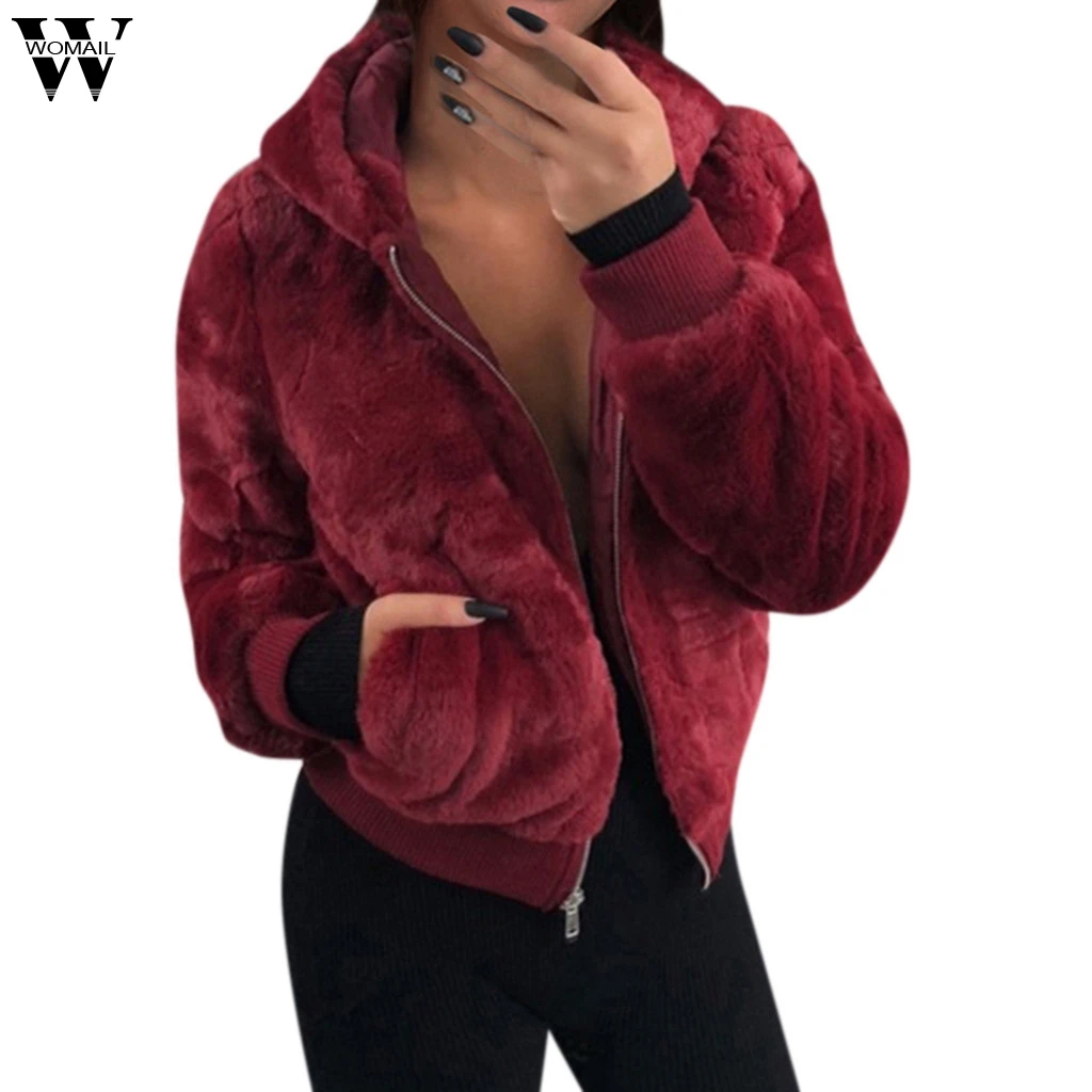 Женские свитшоты Женская Повседневная однотонная куртка с длинным рукавом