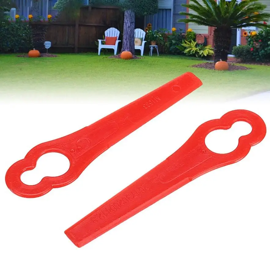 

Plastic lawn mower blade garden lawn garden mower lawn mower blade gourd-shaped L83