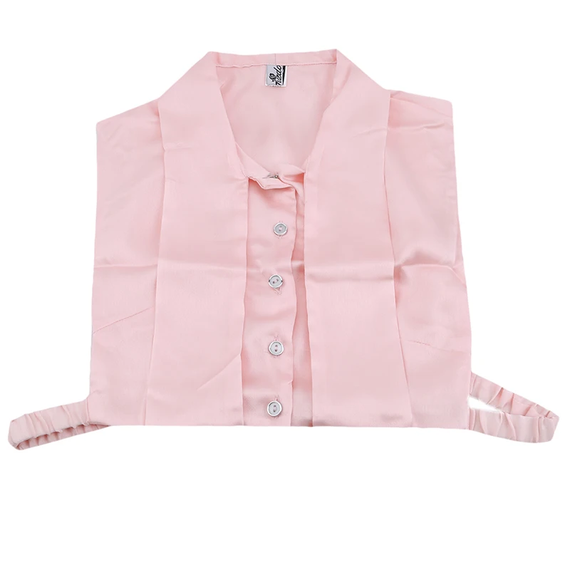 Женская рубашка с фальшивым воротником и бантом из ленты винтажный съемный