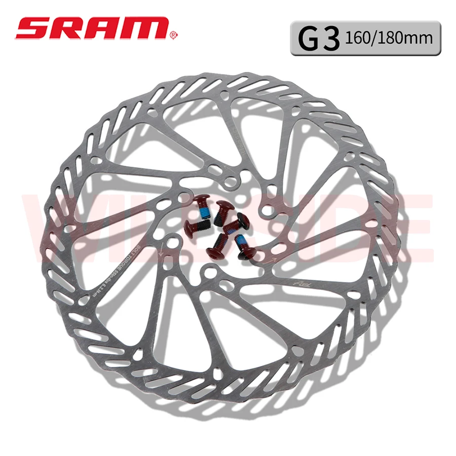 Дисковый тормозной ротор SRAM AVID HS1 G3 Центральная линия велосипеда 160 мм 180 203 6