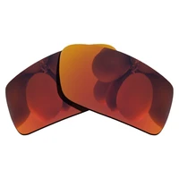 orange red mirrored polarized replacement lenses for gascan sunglasses frame 100 uva uvb
