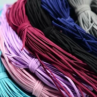 10 meters elastic cord stretch thread string flat 3mm for sewing hair band craft