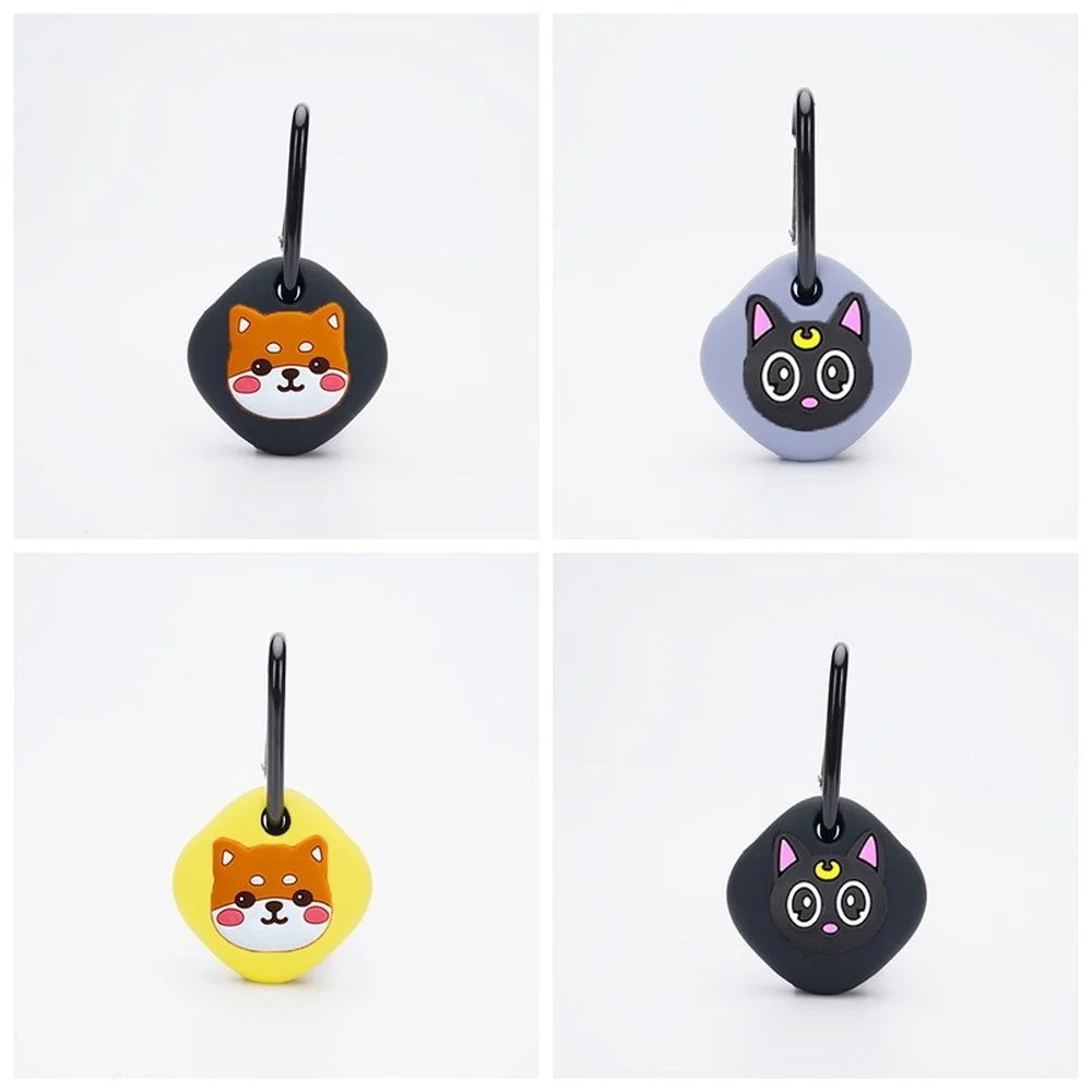 

For Samsung Galaxy SmartTag Case Anti-lost Silicone Case for Galaxy Smart Tag Locator Tracker Cover Cartoon Dog Protection case