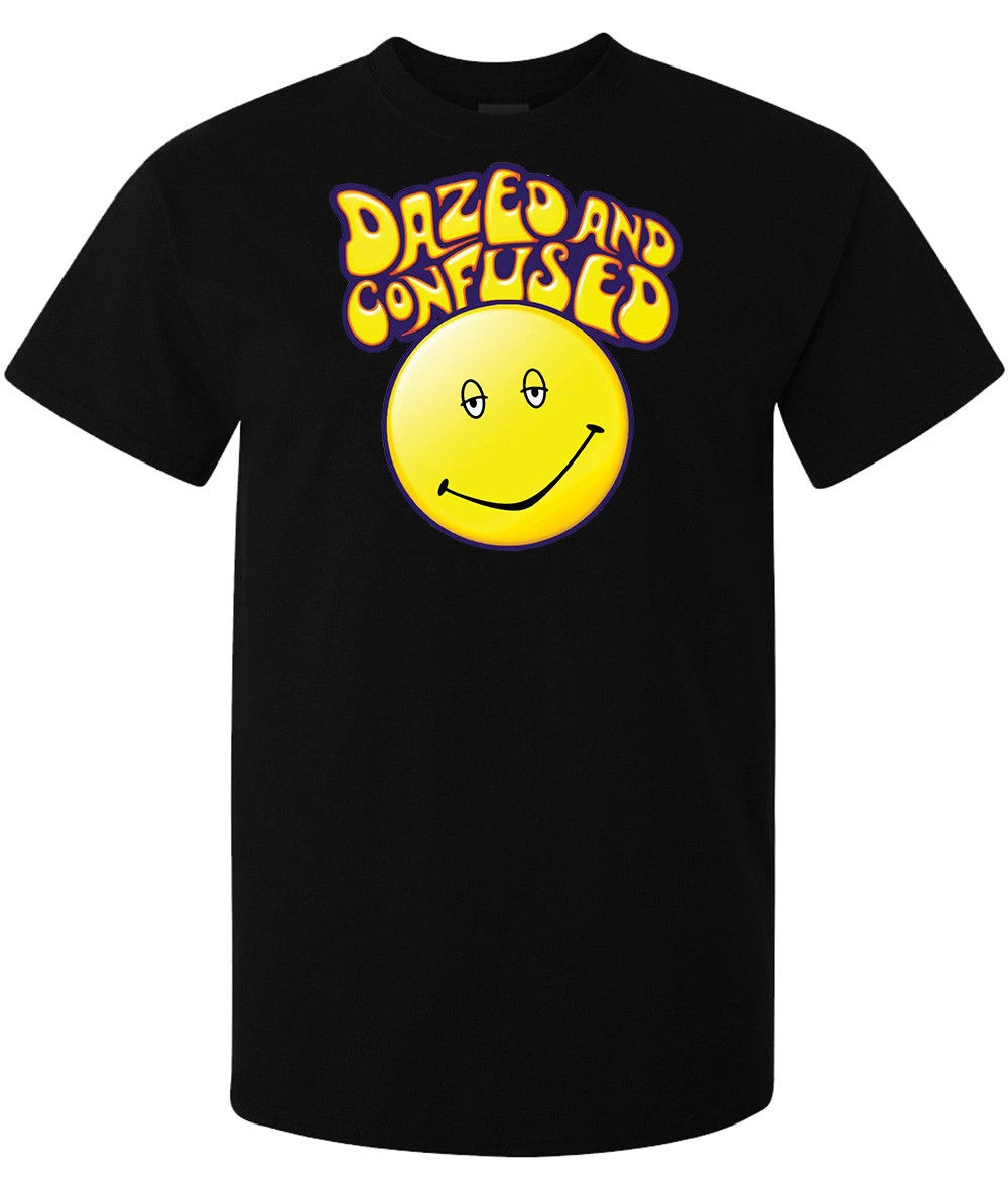 Dazed и путать с логотипом &quotУлыбка&quot для мужчин (Женская доступны) футболка