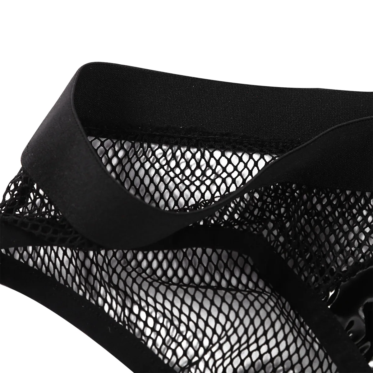 Нижнее белье мужское сексуальные открытые прозрачные трусики сетчатые со