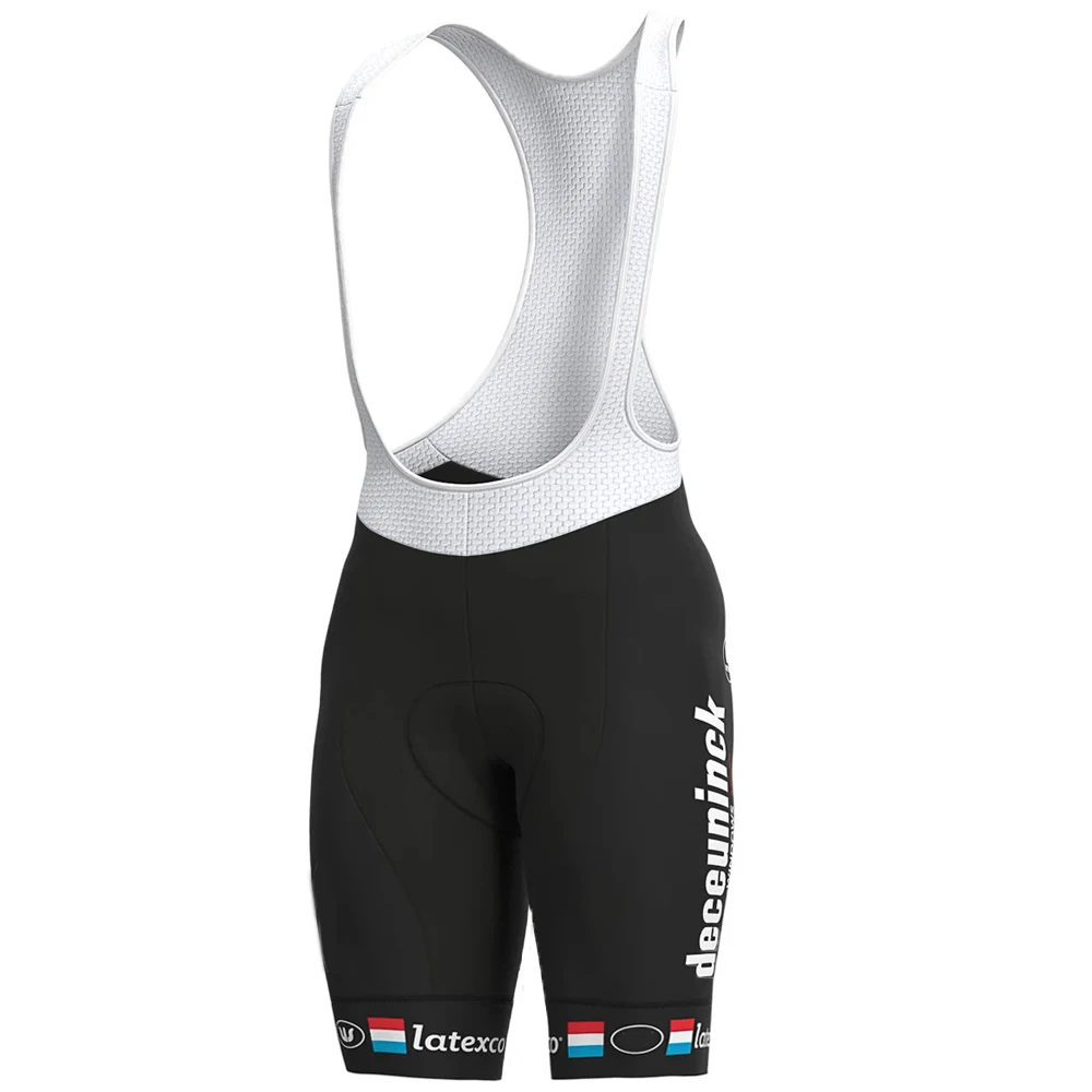 

2021 Luxembourg Champion Cycling Jersey Set Quick Step cycling clothing Road bike Shirt Suit bicycle Shorts MTB Maillot Culotte