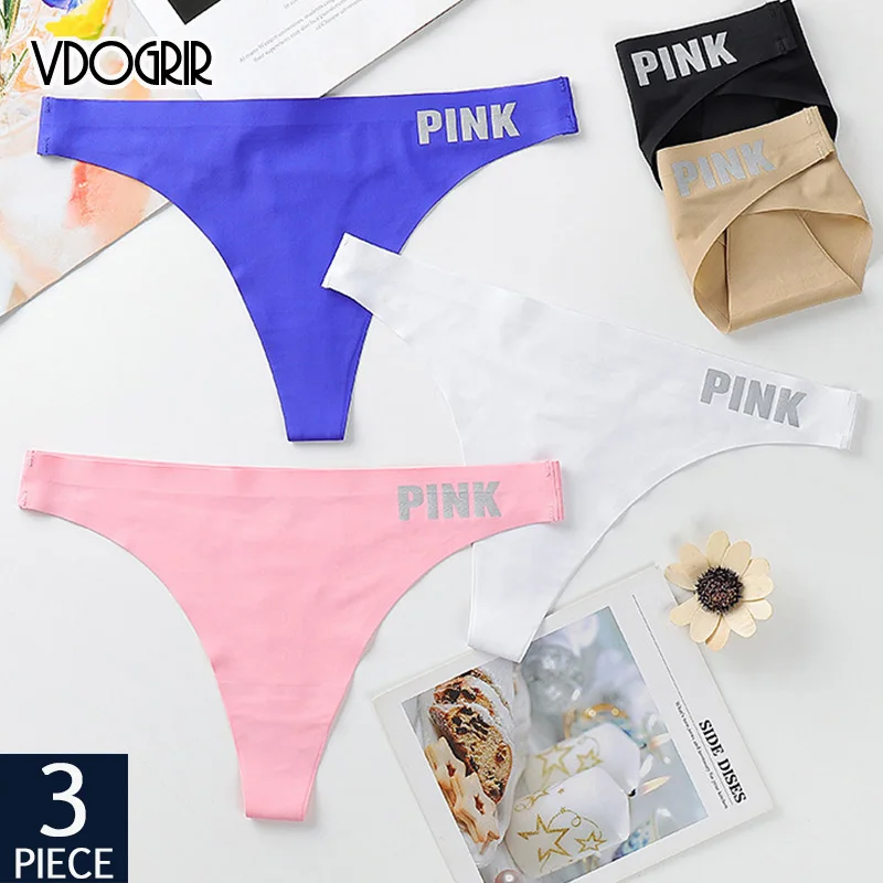 VDOGRIR 3 шт./лот сексуальные женские шелковые трусики комплект нижнего белья