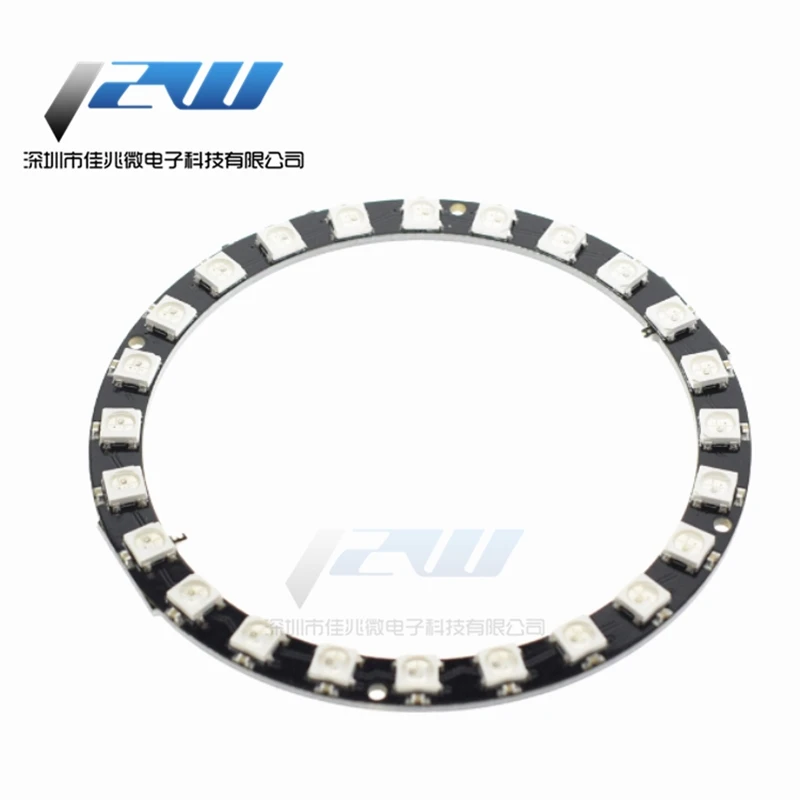 1 bit 8 12 16 24 WS2812 5050 RGB LED Smart Color светильник Light Ring макетная плата большое