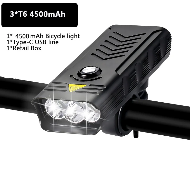 

TRLIFE Аккумуляторный фонарь для велосипеда 5 LED 10000 мАч