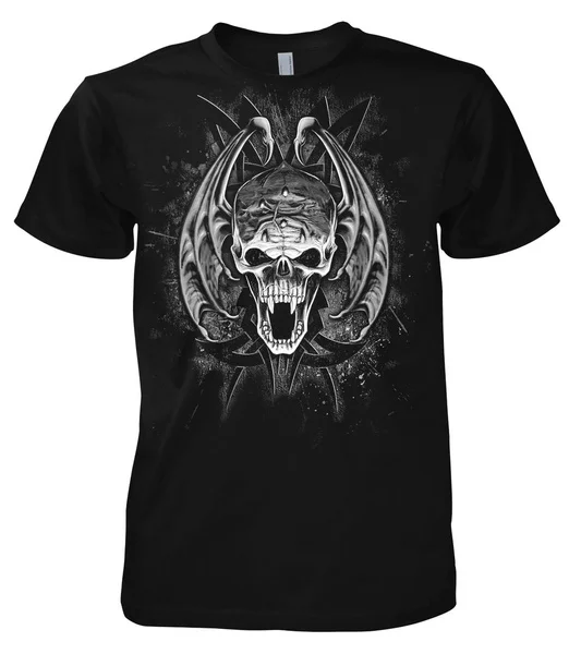 

Фэнтези Geflgelter Schdel футболка с коротким рукавом