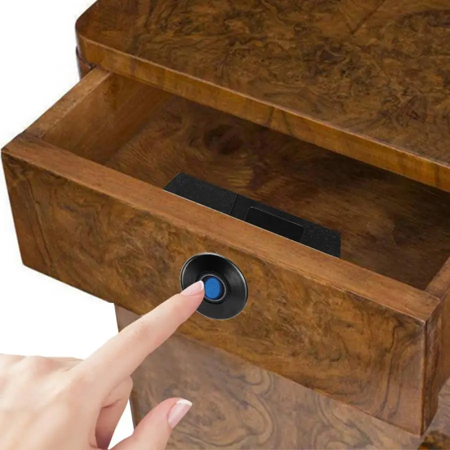 Цифровой полупроводниковый замок для шкафа с отпечатком пальца паролем без