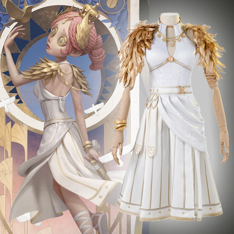 

Game Identity V Cosplay Costumes Survivor Coordinator Martha Behamfil Cosplay Costume Upright Judgment Skin Uniforms New Dress