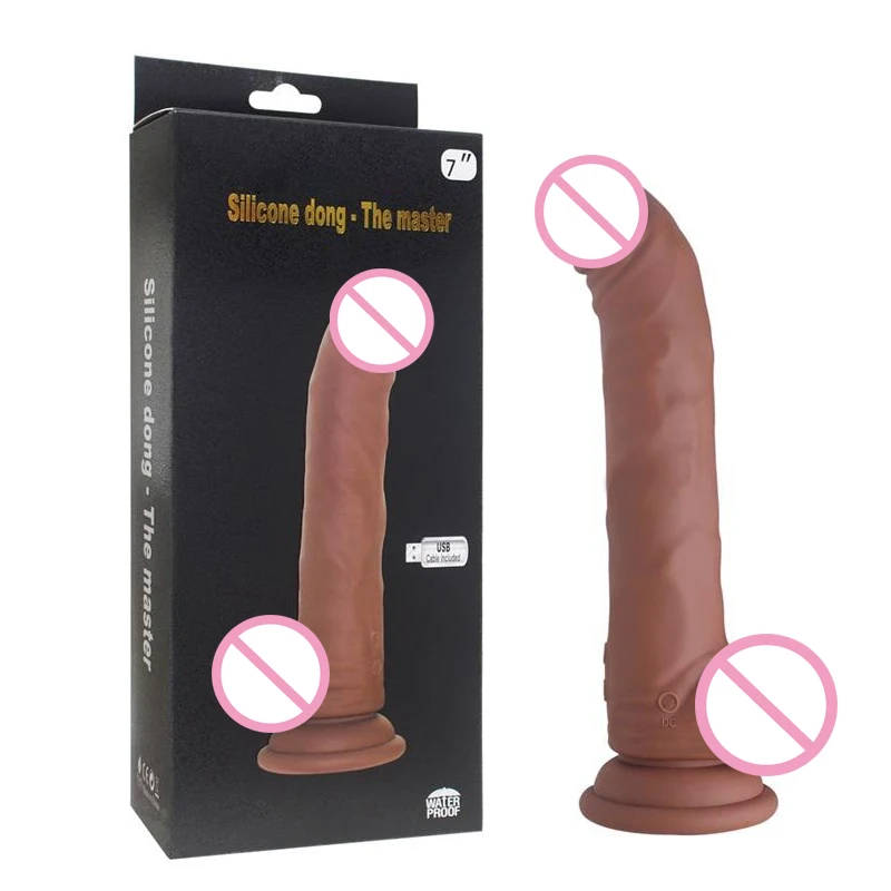 Силиконовая имитация пениса женский вибратор для мастурбации вращающийся