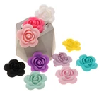 ATOB 50 шт., силиконовая Детская Подвеска-прорезыватель