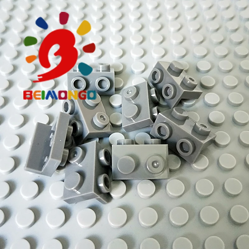 Бесплатная доставка! Конструктор BEIMONGO угловая пластина * 1x 2/1x2*100 шт. кронштейн