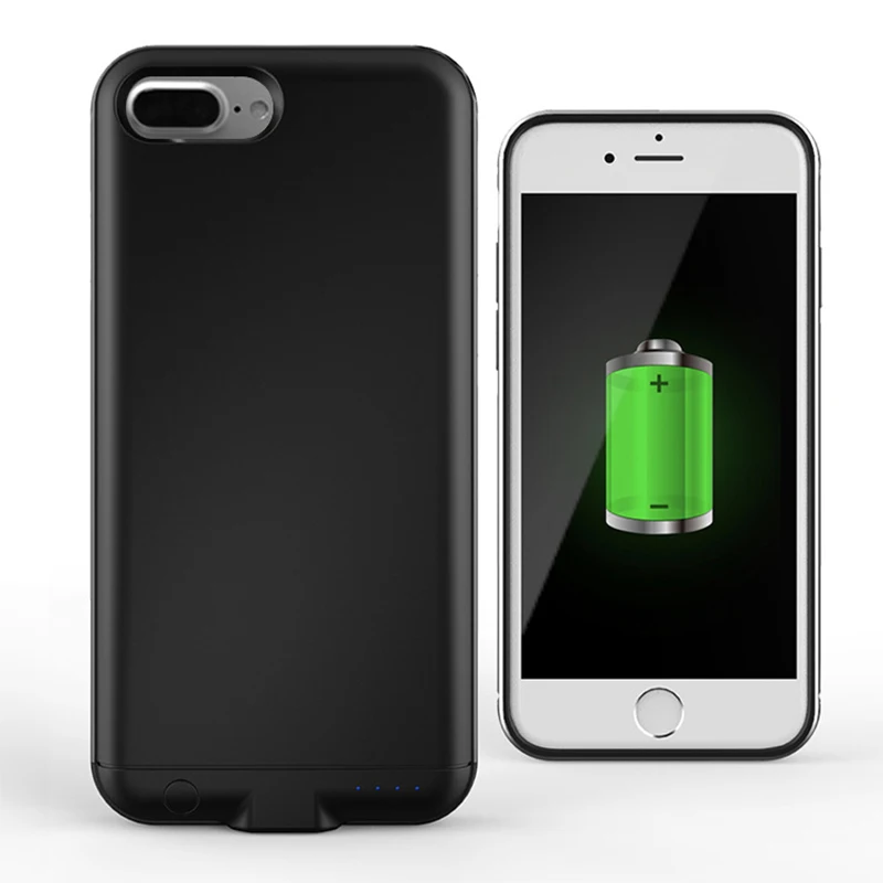 4000 мАч для Apple iPhone 6 Plus 6S 7 8 чехол зарядки аккумулятора Резервная крышка умный