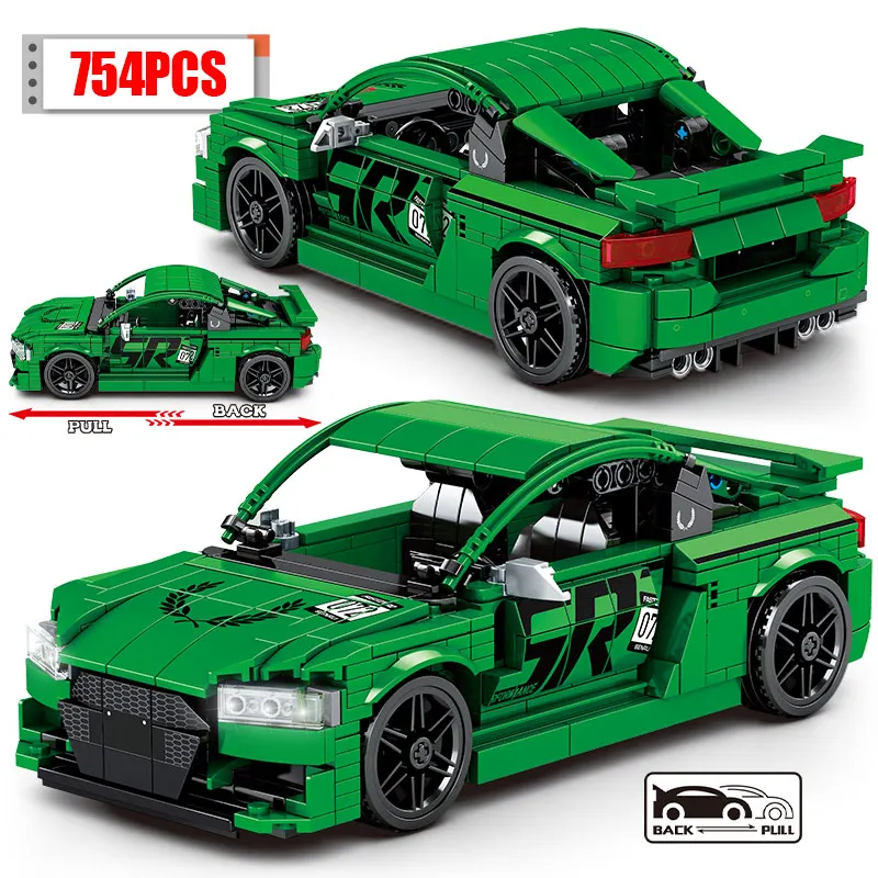 

754 шт., Детский конструктор «Дрифт»