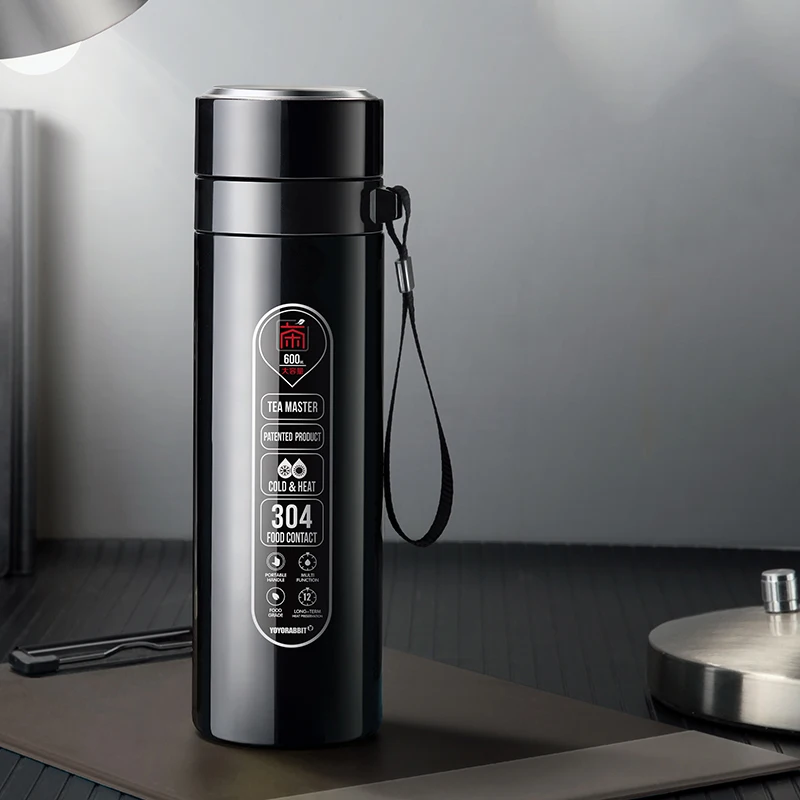 Бутылка для воды нержавеющая сталь посуда напитков термосы чай Infuser Термокружка