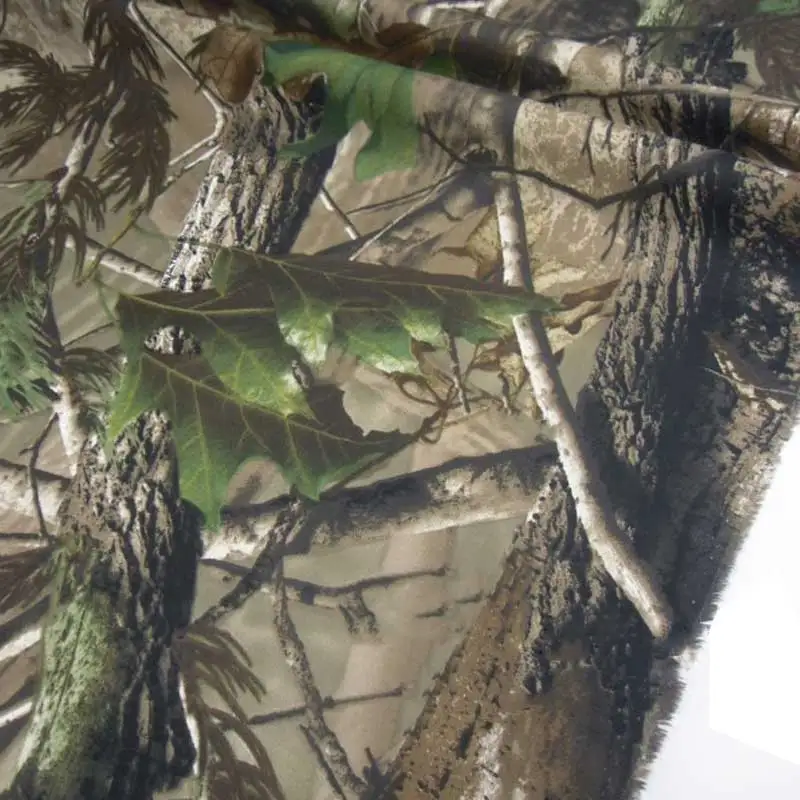 1 5 м Ширина хлопок бионическая камуфляжа под листья из ткани с сосновыми иголками