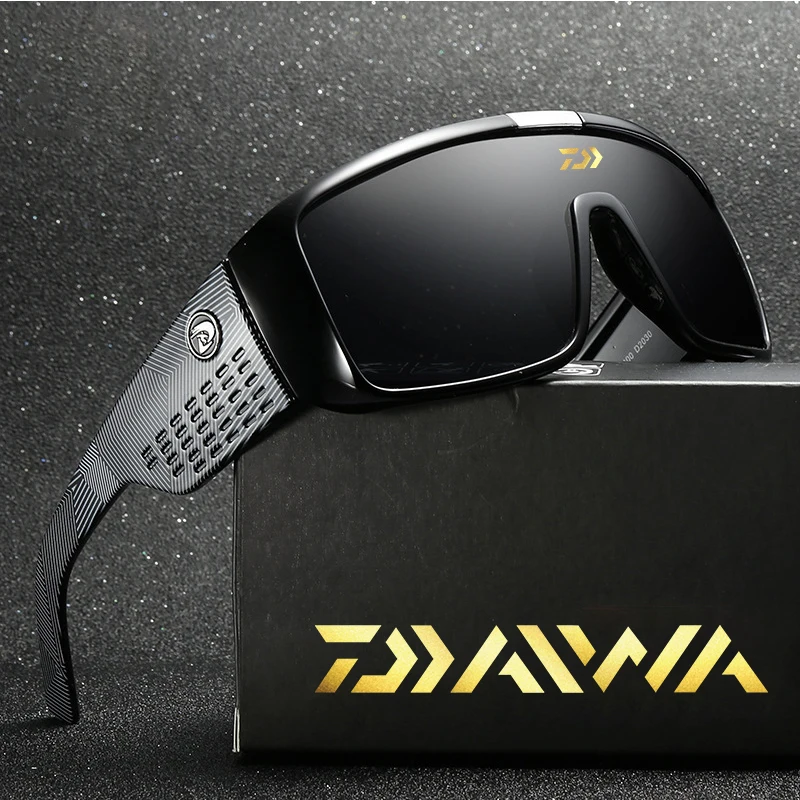 2020 Daiwa Men Fishing Siamese Sunglasses European and American Retro Cycling Sports Fashion Wild Glasses | Спорт и развлечения