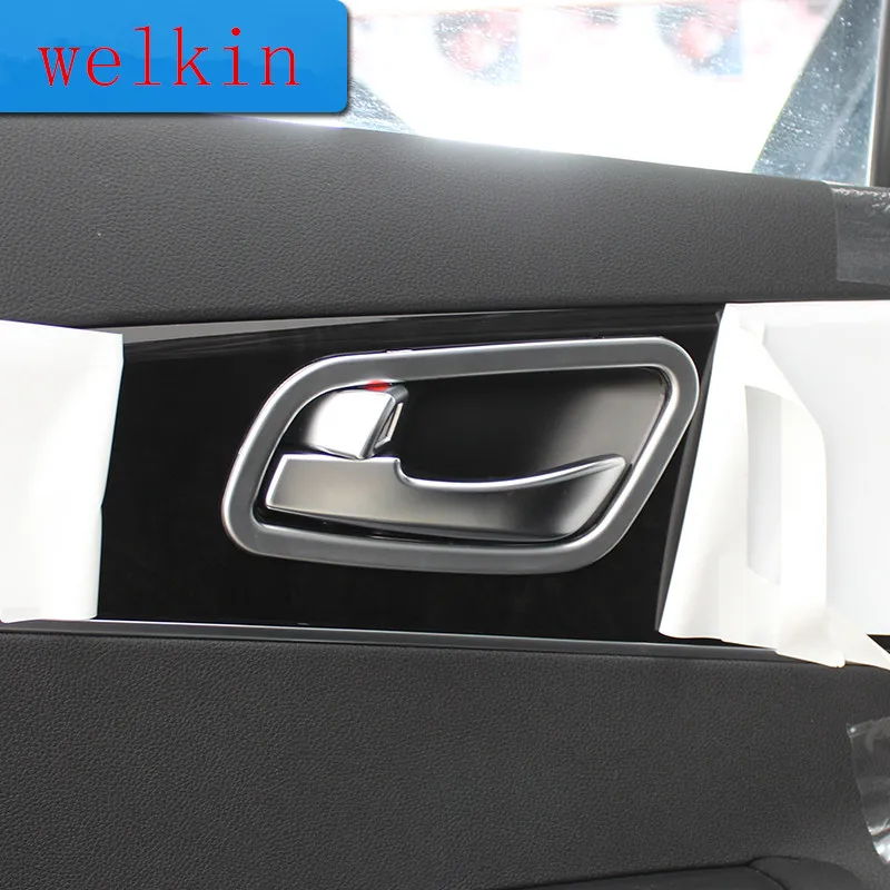 

WELKINRY For Kia Sorento Prime UM 3rd generation 2015 2016 2017 2018 2019 ABS chrome interior car door cup bowl handle trim