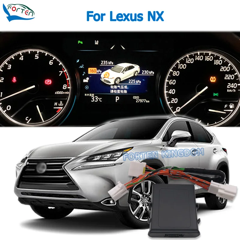 For Lexus Nx Real-time Intelligent Monitoring Obd Sensor Free Security Alarm System