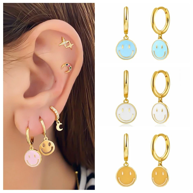 

Серьги-кольца женские из серебра 925 пробы с ушной пряжкой