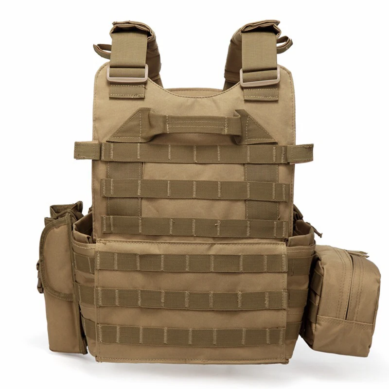 Открытый военный тактический жилет функция MOLLE расширение и Удобная Тренировка CS боевые упражнения комбинация охотничья одежда