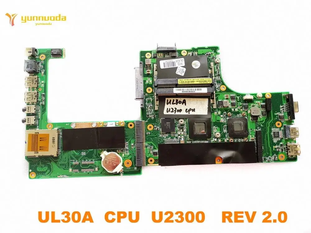 Оригинальная материнская плата для ноутбука ASUS UL30A CPU U2300 REV 2 0 протестирована