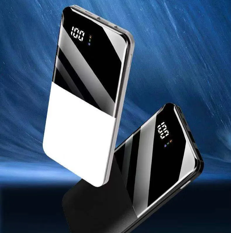Портативное зарядное устройство 30000 мАч внешний аккумулятор USB для Xiaomi Mi 9 8 iPhone 7 |