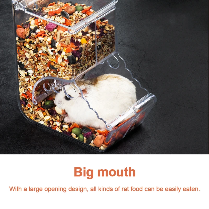 Автоматическая кормушка для хомяка прозрачная чаша кормления и полива товары